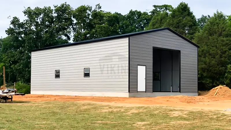30x40x12 Metal Garage Building 1