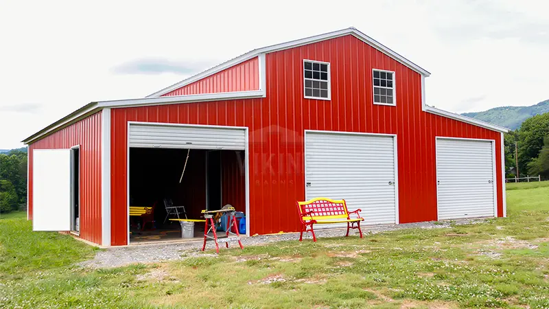 42x36x15 Step Down Barn 1