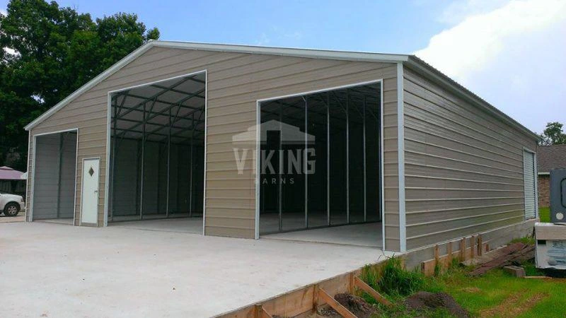 44x40x12 Steel Barn Building 1