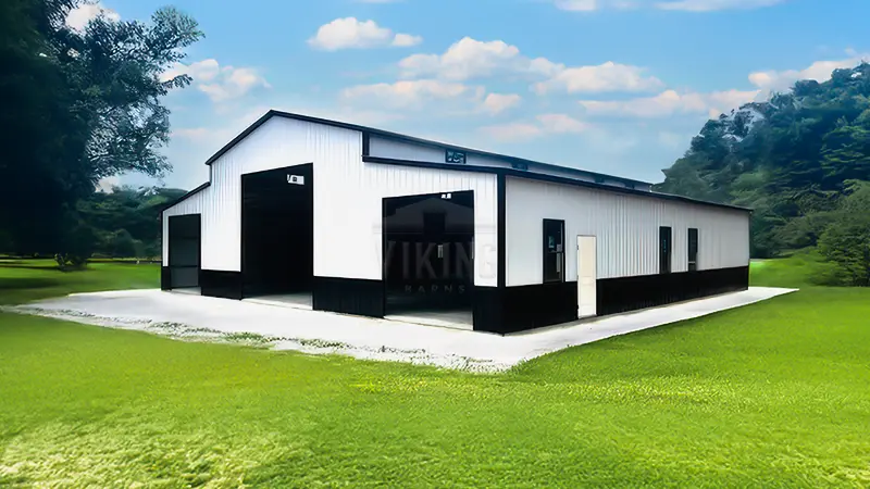 60x61x16 Metal Lean To Barn 1