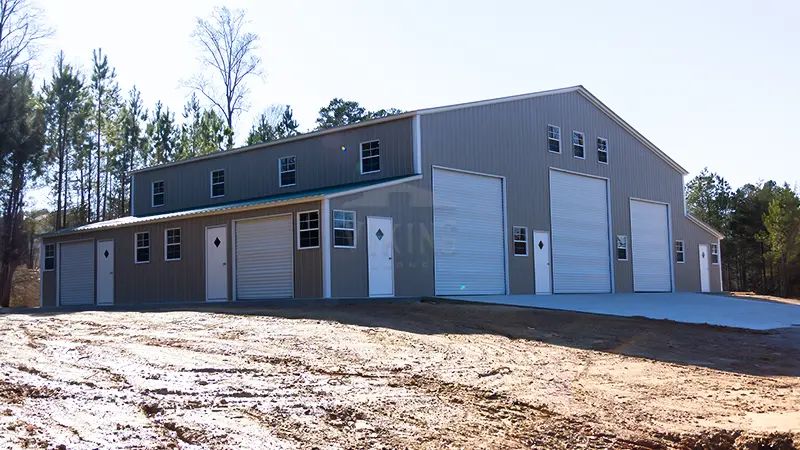84x52x16 Carolina Barn Building 1