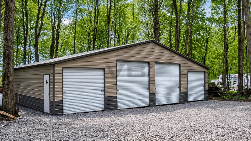 48x30x12 Metal Barn Building
