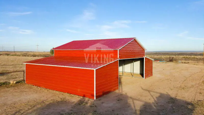 48x30x12 Agricultural Steel Barn