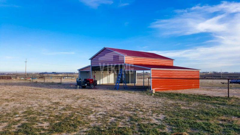 48x30x12 Agricultural Metal Barn