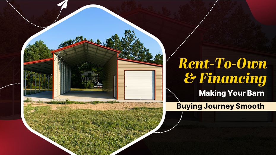 Rent-To-Own & Financing - Making Your Barn Buying Journey Smooth