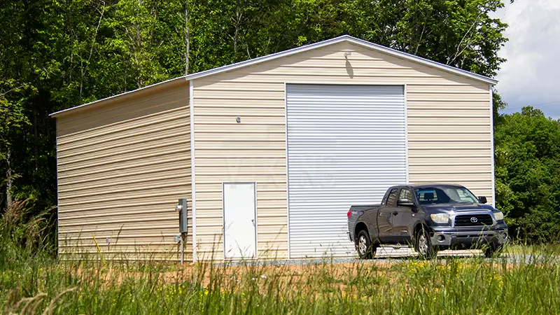 30'X30'X16' Metal Garage