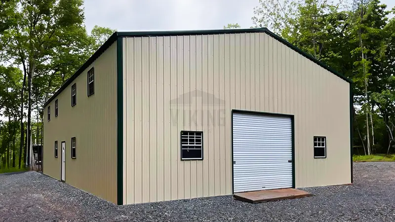 40x50x16 Steel Garage Building