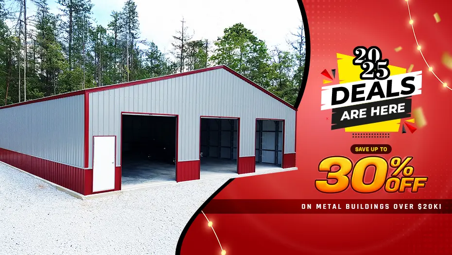 Save Big on Metal Barns and Buildings in the New Year Sale 2025