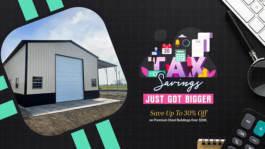 Huge Discounts on Metal Structures with Tax Saving Sale