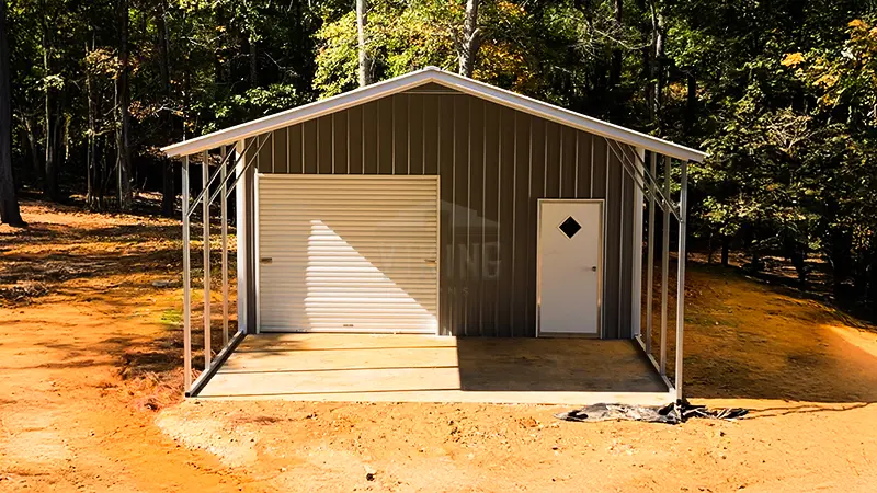 20x50x09 Combo Utility Steel Building